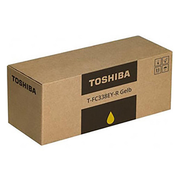 Toshiba T-FC338EY toner (d'origine) - jaune 6B0000000927 078458 - 1