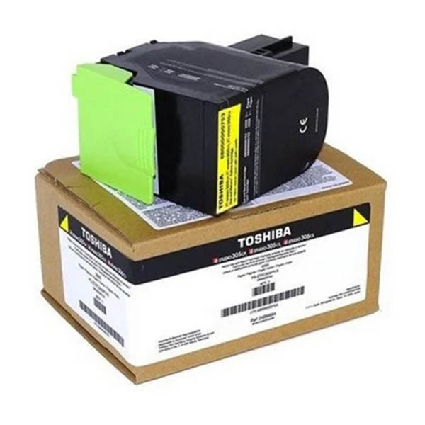 Toshiba T-FC338EY toner (d'origine) - jaune 078458 - 1