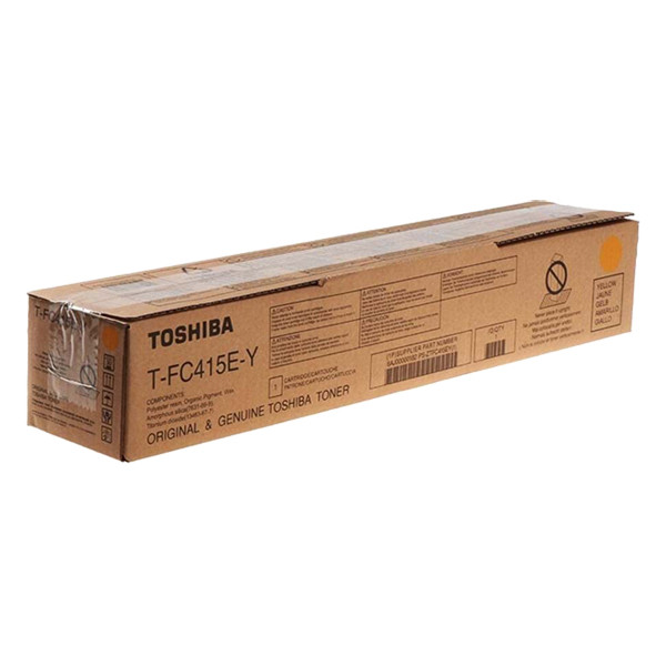 Toshiba T-FC415EY toner (d'origine) - jaune 6AJ00000182 078424 - 1