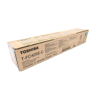 Toshiba T-FC425E-C toner (d'origine) - cyan 6AJ00000235 078476