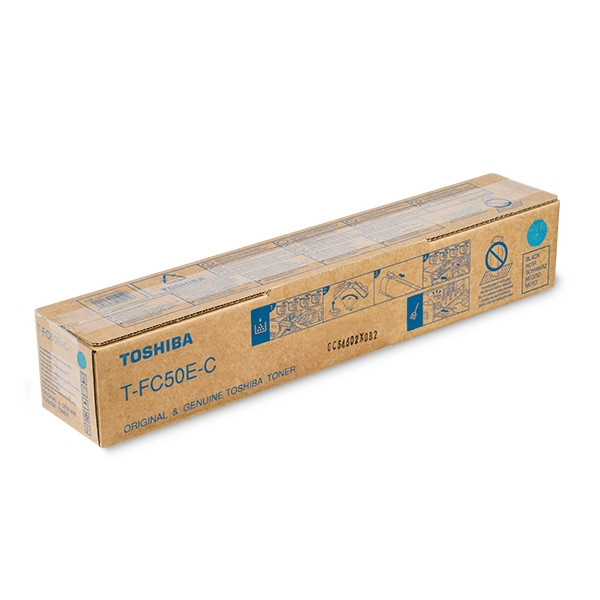 Toshiba T-FC50EC toner (d'origine) - cyan 078928 - 1