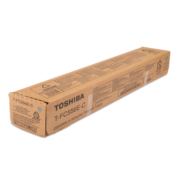 Toshiba T-FC556E-C toner (d'origine) - cyan 6AK00000350 078376 - 1