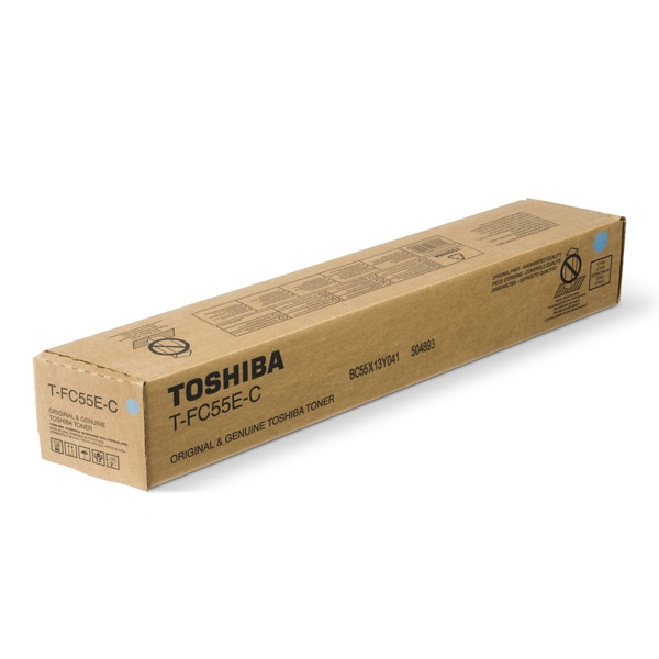 Toshiba T-FC55E-C toner (d'origine) - cyan 6AG00002318 6AK00000114 078680 - 1