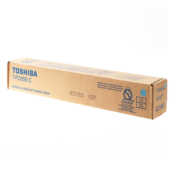 Toshiba T-FC65EC toner (d'origine) - cyan 6AK00000179 078706 - 1
