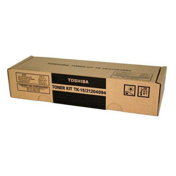 Toshiba TK-15 toner (d'origine) - noir TK-15 078588 - 1