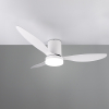 Ventilateur de plafond avec éclairage LED | Göteborg | Ø 132 cm | 2700-6000 K | Blanc | 20 W | Trio Lighting LTR00720 - 2