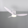 Ventilateur de plafond avec éclairage LED | Göteborg | Ø 132 cm | 2700-6000 K | Blanc | 20 W | Trio Lighting LTR00720 - 3