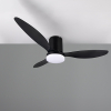 Ventilateur de plafond avec éclairage LED | Göteborg | Ø 132 cm | 2700-6000 K | Noir | 20 W | Trio Lighting LTR00721 - 1