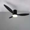 Ventilateur de plafond avec éclairage LED | Göteborg | Ø 132 cm | 2700-6000 K | Noir | 20 W | Trio Lighting LTR00721 - 2