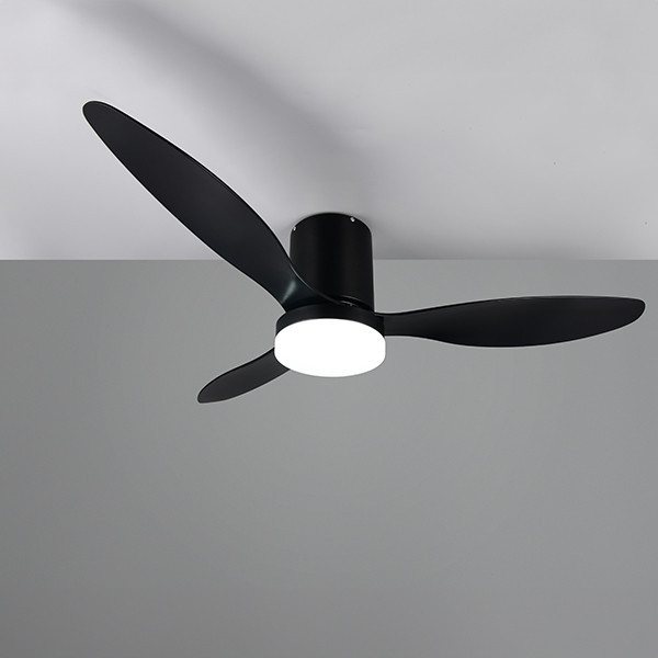 Ventilateur de plafond avec éclairage LED | Göteborg | Ø 132 cm | 2700-6000 K | Noir | 20 W | Trio Lighting LTR00721 - 3