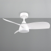 Ventilateur de plafond avec élairage LED | Helsinki | Ø 90 cm | 2700-6000K | Blanc | 20W | Trio Lighting LTR00718 - 1