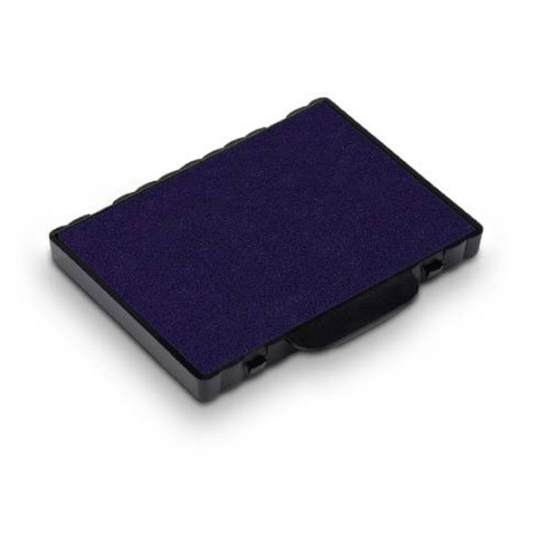 Trodat 6/58 tampon encreur (2 pièces) - bleu 211554 206613 - 1