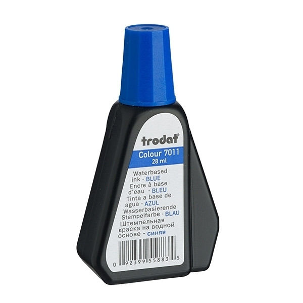 Trodat 7011 recharge d'encre pour tampon encreur - bleu Trodat