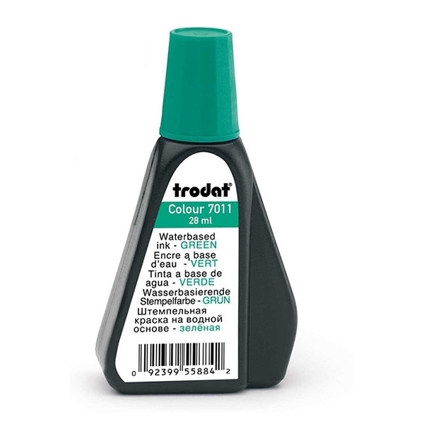 Trodat 7011 recharge d'encre pour tampon encreur - vert 12105 206699 - 1