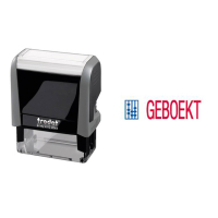 Trodat Printy 4912 Office 'Geboekt' stempel zelfinktend 10044 225139