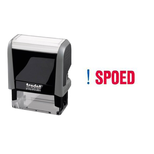 Trodat Printy 4912 Office 'Spoed' stempel zelfinktend 10049 225140 - 1