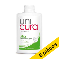 Unicura Offre:  6x Unicura Ultra recharge de savon pour les mains (250 ml)  SUN00029