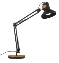 Unilux Baya lampe de bureau LED - noir/bambou 400140800 237829