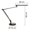 Unilux Mamboled lampe de bureau LED - noir 400033683 237820 - 2