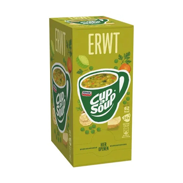 Unox Cup-a-Soup Petits Pois 140 ml (24 pièces) 409204 420033 - 1