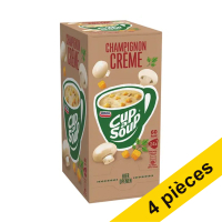 Offre : 4x Cup-a-Soup crème de champignons 140 ml (24 pièces)