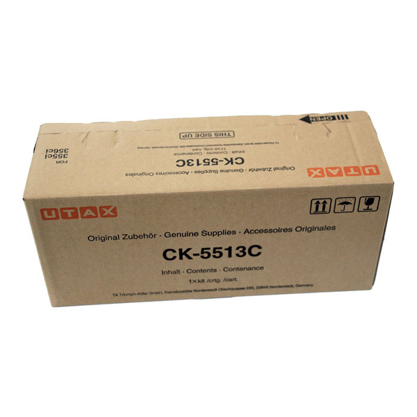 Utax CK-5513C (1T02VMCUT0) toner (d'origine) - cyan 1T02VMCUT0 090496 - 1