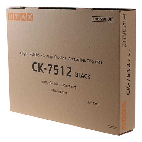 Utax CK-7512 (1T02V70UT0) toner (d'origine) - noir 1T02V70UT0 090490 - 1