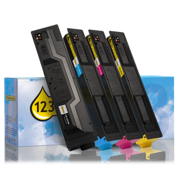 Utax Offre Utax CK-5510 : noir + 3 couleurs (marque 123encre)  119802 - 1