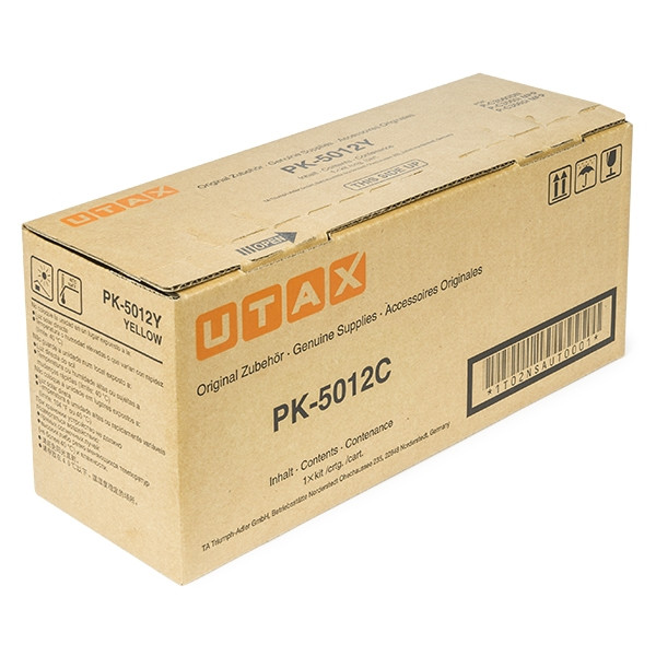 Utax PK-5012C (1T02NSCUT0) toner (d'origine) - cyan 1T02NSCUT0 090446 - 1