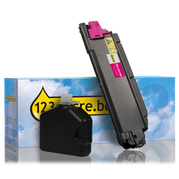 Utax PK-5017M (1T02TVBUT0) toner (marque 123encre) - magenta 1T02TVBUT0C 090507 - 1