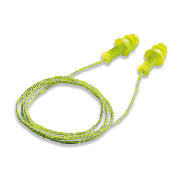 Uvex Whisper+ 2111-212 bouchons d'oreilles réutilisables avec cordon (50 paires) SUV00023 - 1