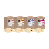 Offre combinée : Van Oordt VarieJantjes assortiment de confitures aux fruits 4 saveurs (48 x 15 g) 137307