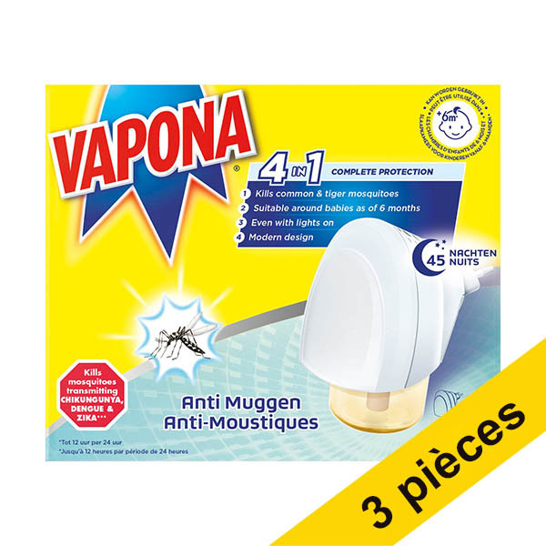 Offre : 3x Vapona diffuseur électrique SVA00098 - 1