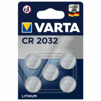 Varta CR2032 / DL2032 / 2032 pile bouton lithium 5 pièces 5004LC BR2032 CD2032 CR2032 CR2032H AVA00261