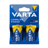 Varta Longlife Power LR20 / D pile alcaline (2 pièces, 16500 mAh) AVA00169 - 1