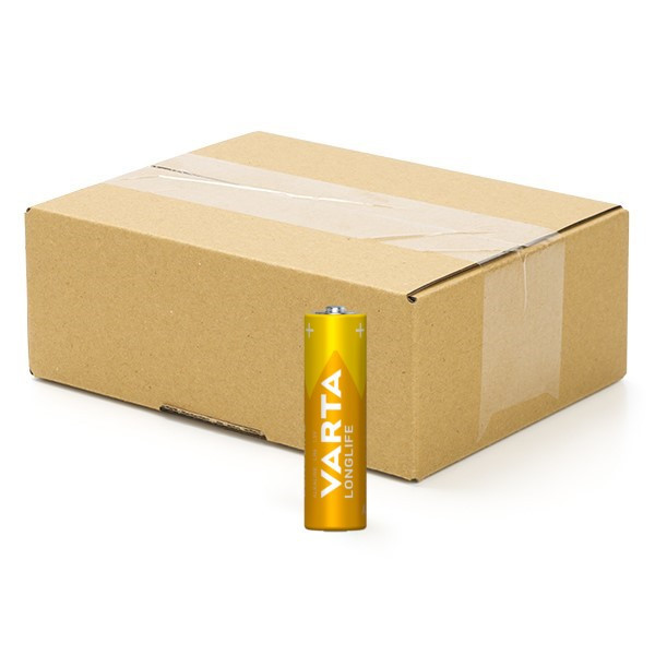 Offre : Varta Longlife AA / MN1500 / LR06 pile alcaline (120 pièces) AVA00741 - 1