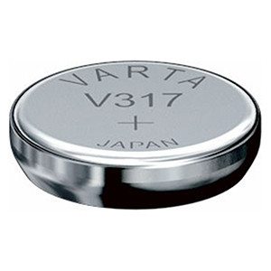 Varta V317 (SR516SW) oxyde d'argent pile bouton 1 pièce V317 AVA00003 - 1