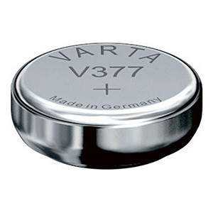Varta V377 (SR66) oxyde d'argent pile bouton 1 pièce V377 AVA00021 - 1