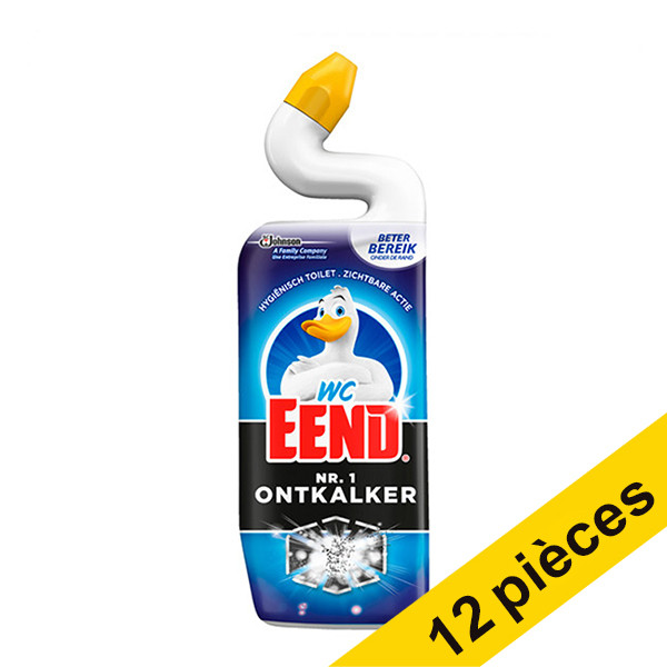WC-Eend Offre : 12x WC-Eend No.1 nettoyant pour toilettes détartrant (750 ml)  SWC00039 - 1