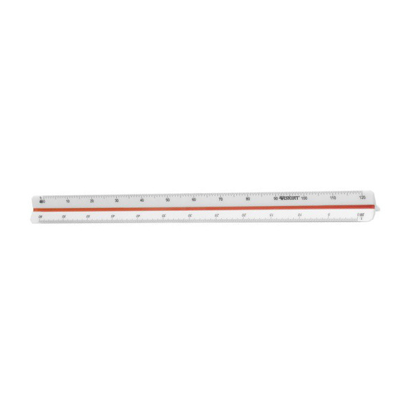 Westcott échelle de réduction en plastique 30 cm AC-E10162 221098 - 1