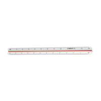 Westcott échelle de réduction en plastique 30 cm AC-E10162 221098