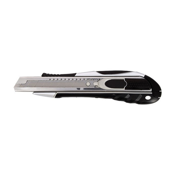 Westcott cutter 18 mm automatiquement rétractable - gris/noir E84031 221070 - 1