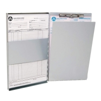 Westcott porte-bloc aluminium avec compartiment de rangement A4 AC-E17004 221043