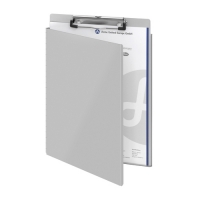 Westcott porte-bloc avec rabat aluminium A4 format portrait AC-E17005 221044