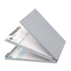 Westcott porte-bloc avec rabat aluminium A4 format portrait avec compartiment de rangement AC-E17002 221041 - 1