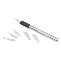 Westcott scalpel en métal comprenant 6 lames AC-E73000 221058