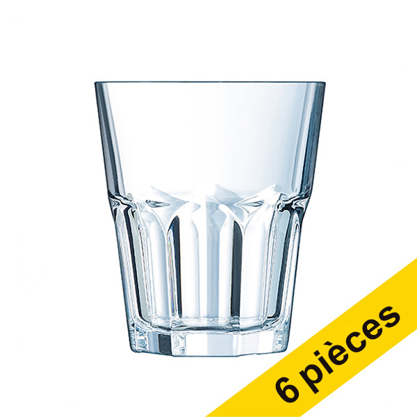 White label Arcoroc Granity verre bas 20 cl (6 pièces) 125690 404240 - 1