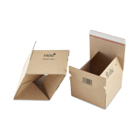 Boîte d’expédition autolock simple cannelure 1.21 cannelure B 230 x 160 x 80 mm (80 pièces) - brun 209756