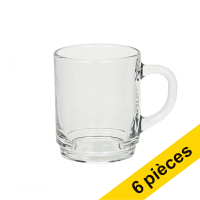 Bock Lum verre à thé empilable 25cl (6 pièces)