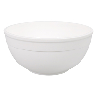 White label Bol réutilisable 100 cl (20 pièces) - blanc 601577 402899